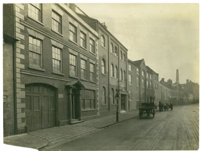 Mill Street, Kidderminster Carpet Trades works, 1923 by English Photographer